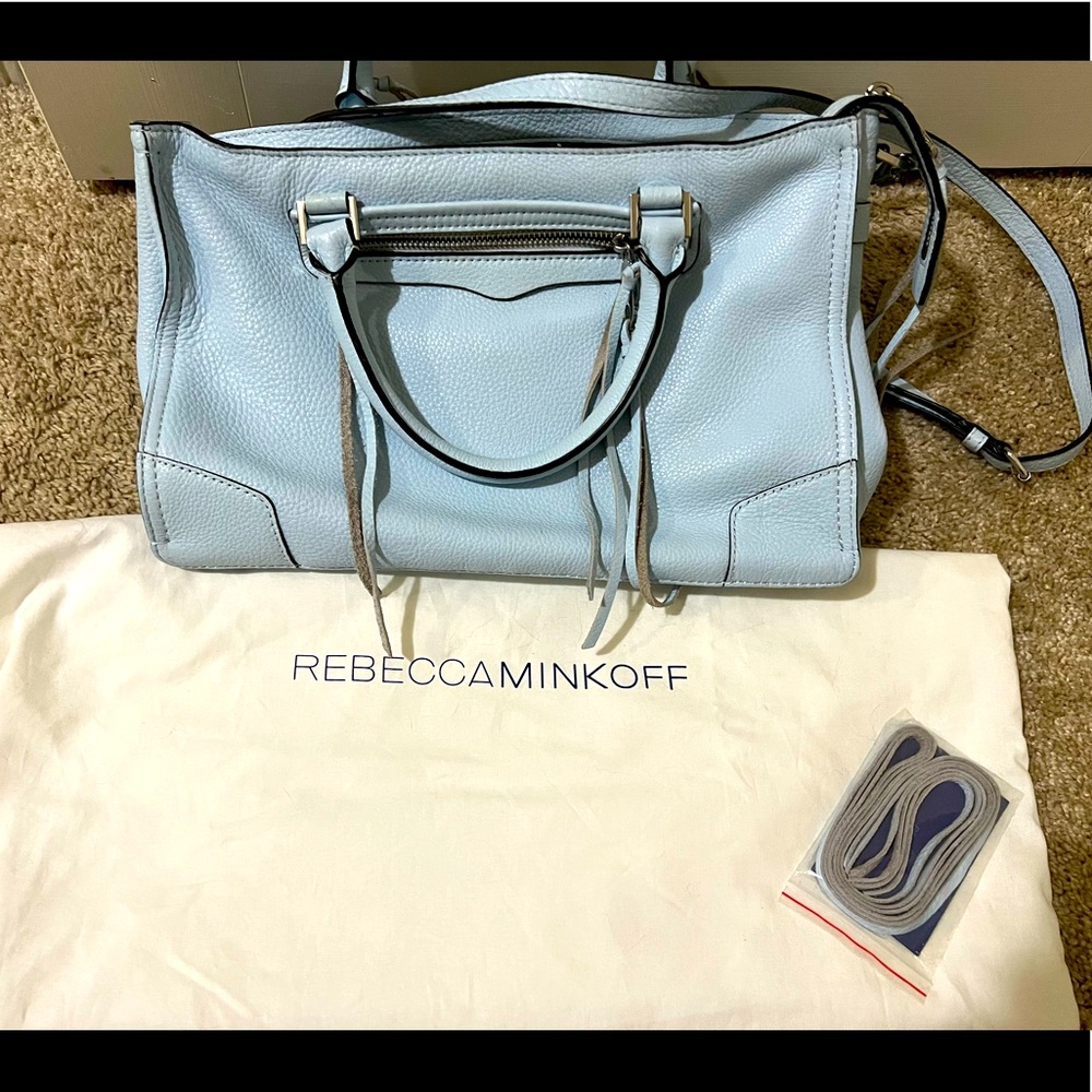 Rebecca Minkoff Powder Blue Regan Satchel